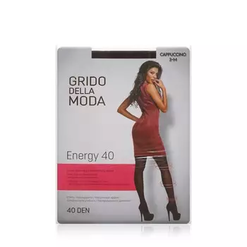 Женские колготки Grido della Moda Energy 40den Cappuccino 3 размер