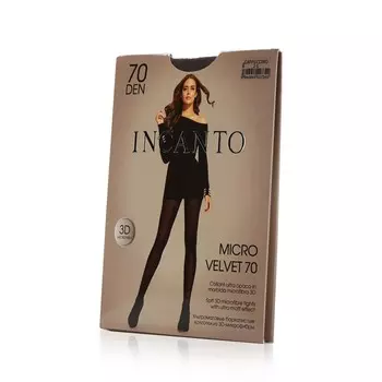 Женские колготки INCANTO Micro velvet 70den , Cappuccino , 2 размер