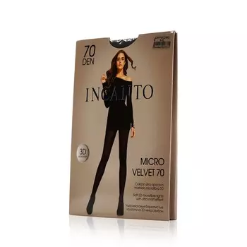 Женские колготки INCANTO Micro velvet 70den Cappuccino 5 размер