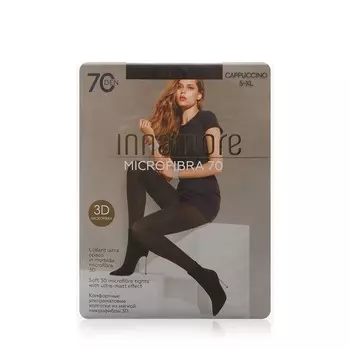 Женские колготки Innamore Microfibra 70den Capuccino 5 размер