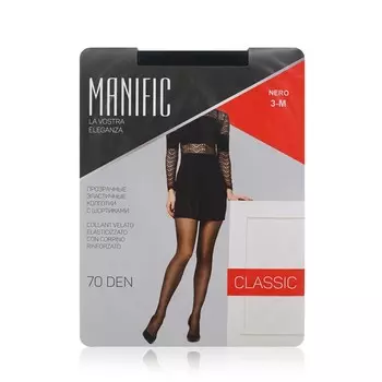 Женские колготки Manific Classic 70den Nero 3 размер