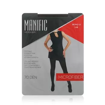 Женские колготки Manific из микрофибры 70den Кофе 3 размер