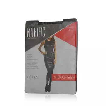 Женские колготки Manific Microfibra 100den Nero 4 размер
