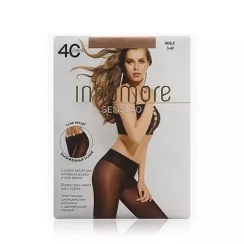 Женские колготки с заниженной талией Innamore Sensi 40den Miele 3 размер