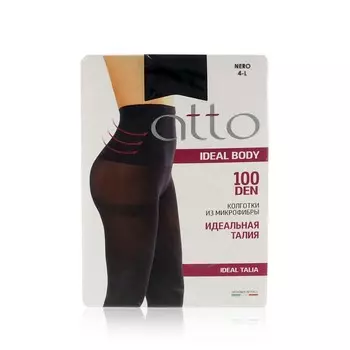 Женские моделирующие колготки Atto Ideal Body Talia 100den Nero 4 размер