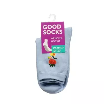 Женские носки Good Socks Ананас/сок/очки Синий р.35-39