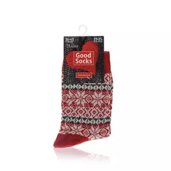 Женские носки Good Socks AW 19/6, WAT81266-11 " Скандинавия " с шерстью