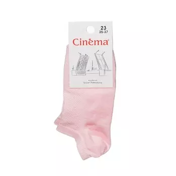 Женские носки Opium Cinema УК1-4ЛКС " Сетка " однотонные , , светло-розовый р.23