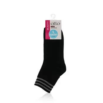 Женские носки с люрексом Atto Beauty C1265 , Черный , р.23-25