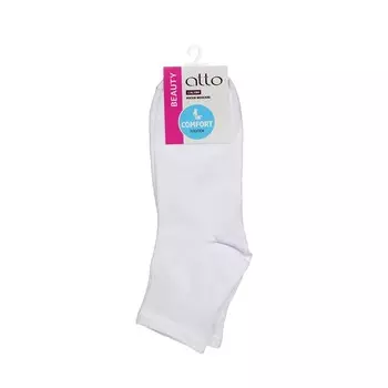 Женские однотонные носки Atto C994 Белый р.23-25