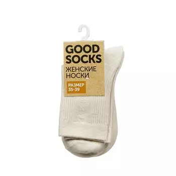 Женские однотонные носки Good Socks WHW22582-66 Бежевый р.35-39