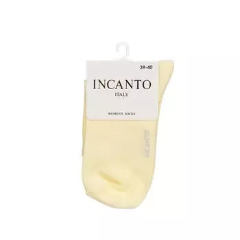 Женские однотонные носки INCANTO IBD733003 Giallo Chairo р.39-40