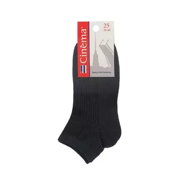 Женские однотонные носки Opium Cinema " Лапша " Графит р.25