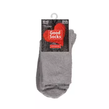 Женские плюшевые носки Good Socks Winter Серый р.35-40