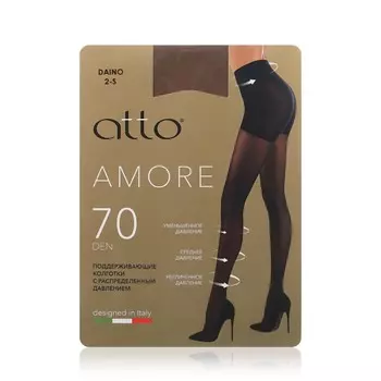 Женские поддерживающие колготки Atto Amore 70den Daino 2 размер
