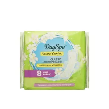 Женские прокладки Day Spa Natural Comfort Classic Maxi 8шт