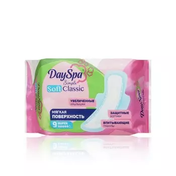 Женские прокладки Day Spa Simple Classic Soft super 9шт