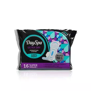 Женские прокладки Day Spa Ultra Dry Super 16шт