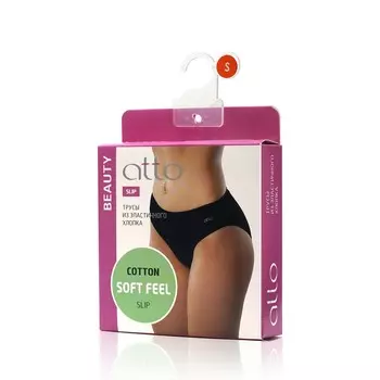 Женские трусы Atto Beauty Slip , Черный , S