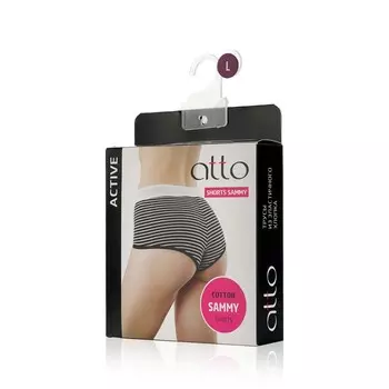 Женские трусы Atto Sammy - shorts , Черный , L