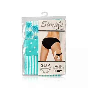 Женские трусы Atto Simple TK-21 M 3шт