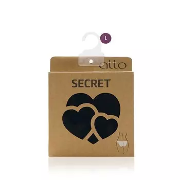 Женские трусы - слипы Atto Secret , Черный , L