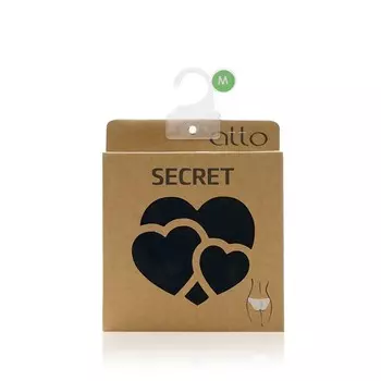 Женские трусы - слипы Atto Secret , Черный , M