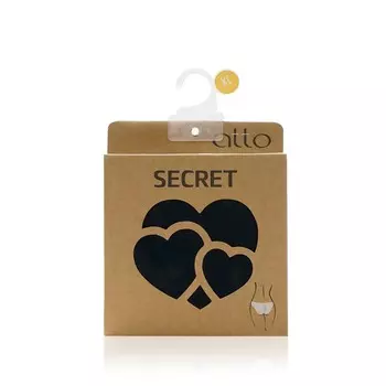 Женские трусы - слипы Atto Secret , Черный , XL