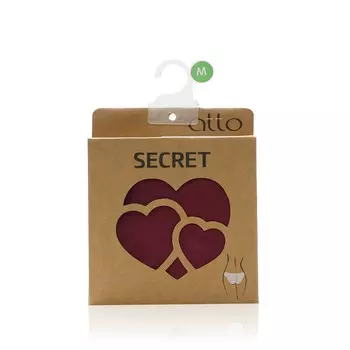 Женские трусы - слипы Atto Secret , Винный , M