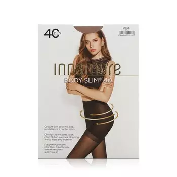Женские утягивающие колготки Innamore Body Slim 40den Miele 2 размер