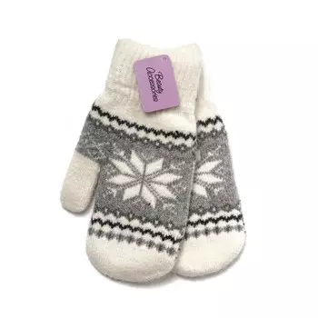 Женские варежки Atto " Снежинка " , M
