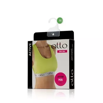 Женский бюстгалтер - топ Atto Bra Mia , Лимон , M