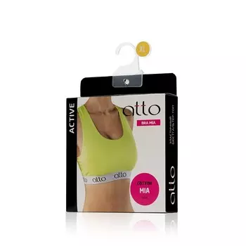 Женский бюстгалтер - топ Atto Bra Mia , Лимон , XL