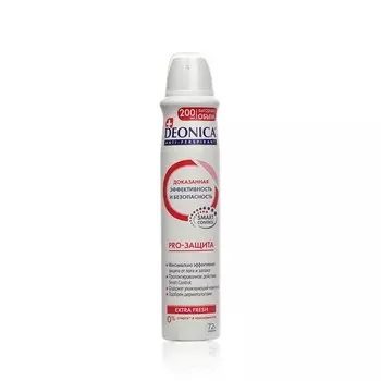 Женский дезодорант - антиперспирант Deonica Pro-Защита 200мл