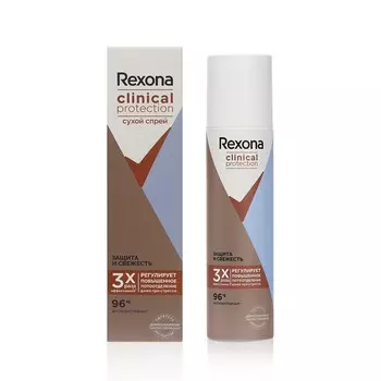 Женский дезодорант - антиперспирант Рексона Клиникал " защита и свежесть " 150мл