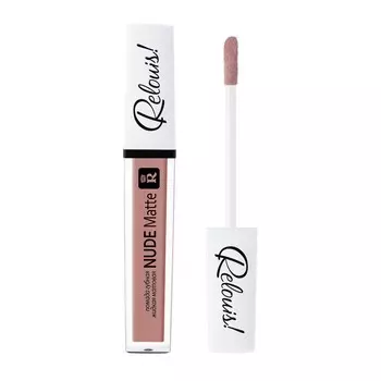 Жидкая матовая помада для губ Relouis Nude Matte 28 , 4,5г