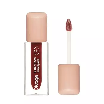 Жидкая помада для губ Divage Butter Gloss Liquid Lipstick 08 2,8мл