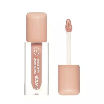 Жидкая помада для губ Divage Butter Gloss Liquid Lipstick 01 2,8мл