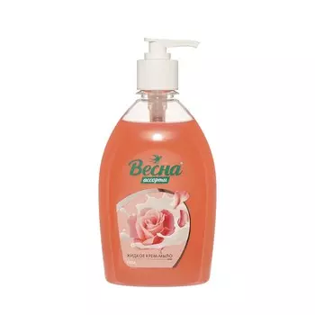 Жидкое крем - мыло Весна Роза 500мл