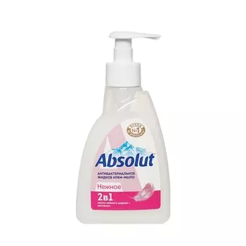 Жидкое мыло Absolut Classic " антибактериальное " , нежное 250мл