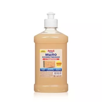 Жидкое мыло Haus Frau хозяйственное с глицерином 1000мл