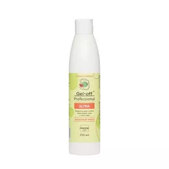 Жидкость для снятия всех видов лака и гель-лака Gel-Off Professional Ultra " Арбузный фреш " 250мл