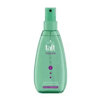 Жидкость для укладки волос Тафт Объем Очень сильная фиксация (3) 150мл