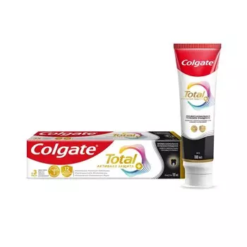 Зубная паста Colgate total Активная защита+ " профессиональная глубокое очищение " 100мл