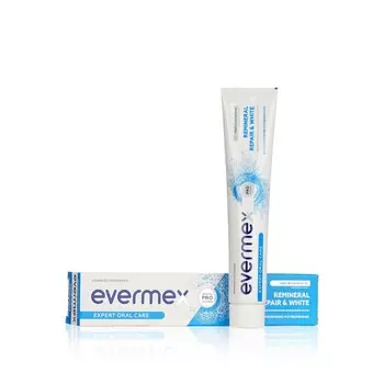 Зубная паста Evermex " Remineral Repair & White " 75мл