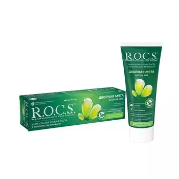 Зубная паста R.O.C.S. " Энергия утра " двойная мята 74г