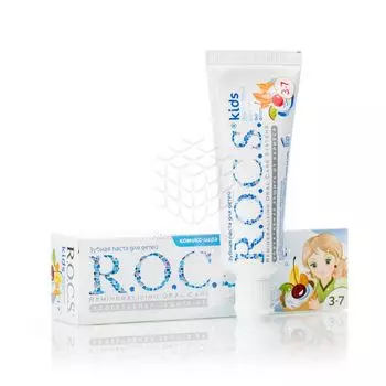 Зубная паста R.O.C.S. Kids для детей Фруктовый рожок 3-7 лет 45г