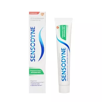 Зубная паста Sensodyne " Ежедневная защита Морозная Мята " 75мл