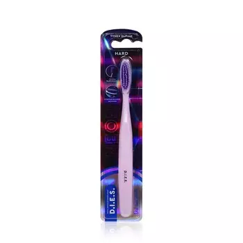 Зубная щетка D.I.E.S. Neon фиолетовая жесткая