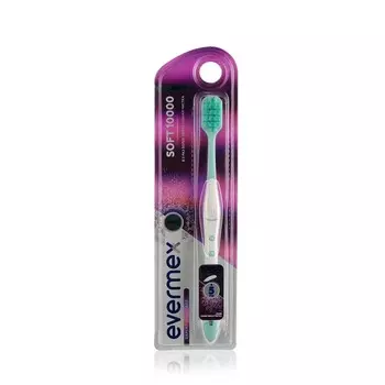 Зубная щетка Evermex мягкая , 10000 щетинок , в ассортименте